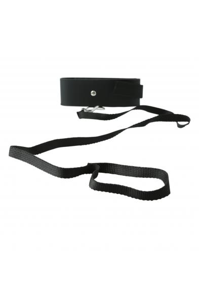 Sex and Mischief Leash and Collar - Black