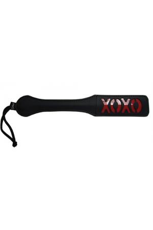 Sex and Mischief Xoxo Paddle - Black