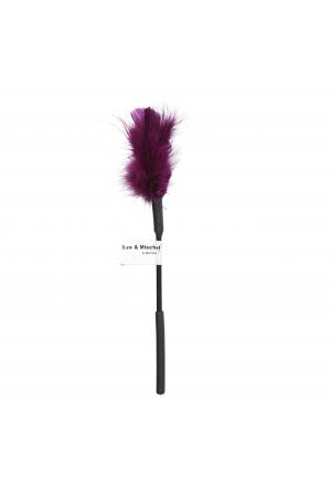 Sex and Mischief Feather Tickler - Purple