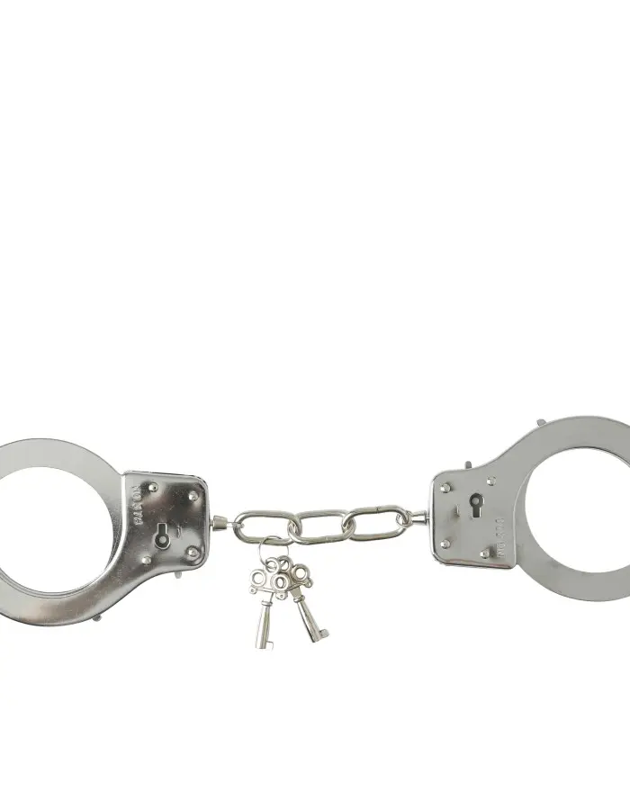Sex and Mischief Metal Handcuffs