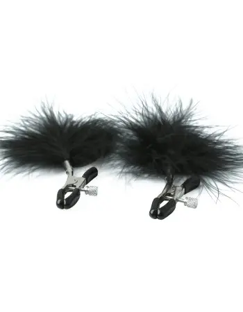 Sex and Mischief Feathered Nipple Clamps
