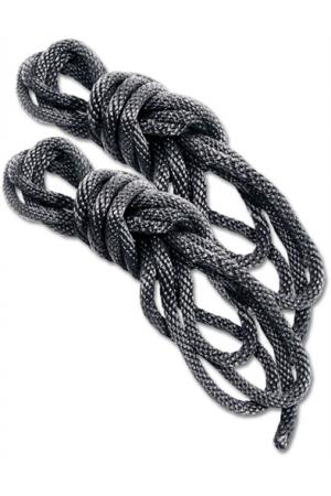 Sex and Mischief Silky Rope - Black