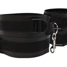 Thigh and Wrist Cuff Set - Black