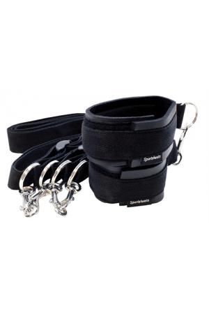 Sports Cuffs and Tethers Set - Black