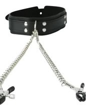 Collar With Nipple Clamps