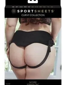 Beginners Strap on - Plus Size - Black
