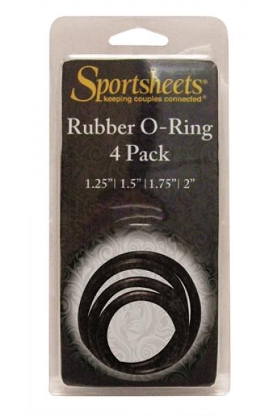 Rubber O Ring 4 Pack