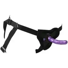 New Comers Strap on and Silicone Dildo Set for Pegging