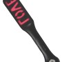 12 Inch Leather Impression Paddle - Love