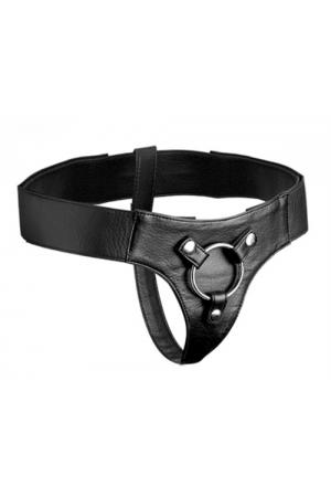 Domina Adjustable Wide Band Strap on Harness