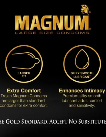 Trojan Magnum Thin - 12 Pack
