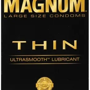 Trojan Magnum Thin - 12 Pack