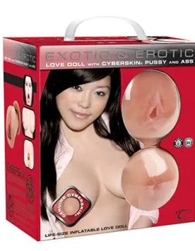 Exotic & Erotic Inflatable Love Doll With Cyberskin  Pussy & Ass