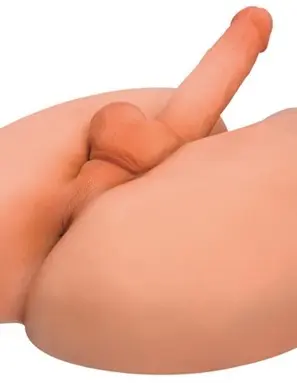 Anal Missionary Cyberskin Stroker - Light