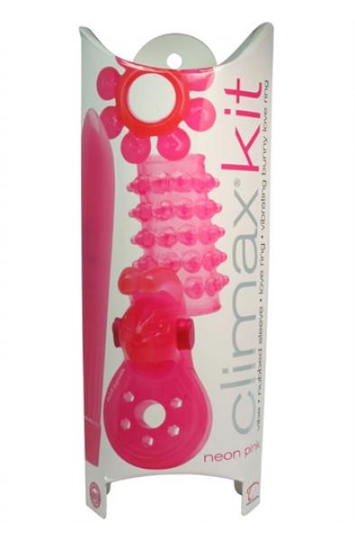 Climax Couples Kit - Neon Pink