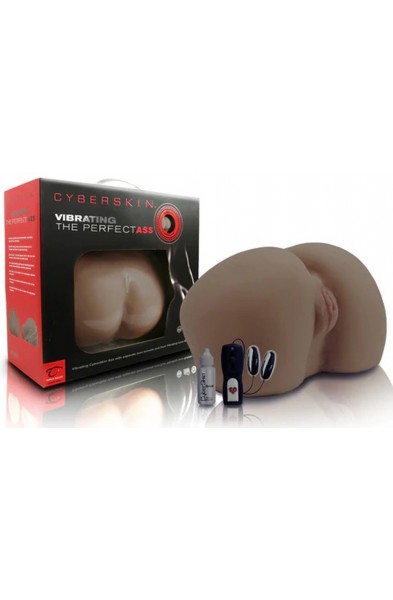 Cyberskin Vibrating Perfect Ass - Dark