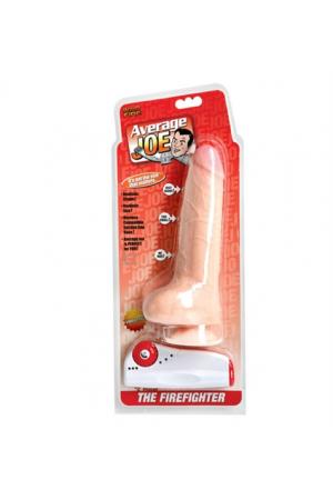 Average Joe Vibrating Cock - the Fire Fighter Kevin