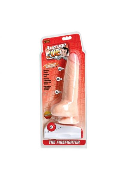 Average Joe Vibrating Cock - the Fire Fighter Kevin