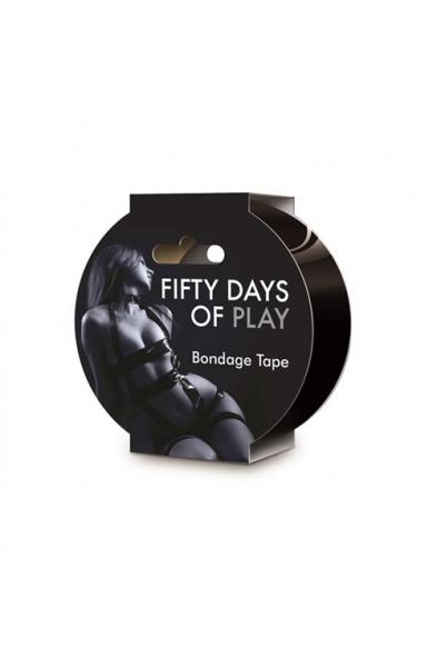 Fifty Days of Play - Bondage Tape - Black