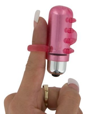 Orgasmic Finger Vibe Tickler - Red