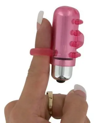 Orgasmic Finger Vibe Tickler - Red