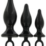 Anal Pacifiers Set of 3 - Black