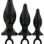 Anal Pacifiers Set of 3 - Black