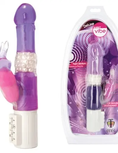 Deluxe Rabbit Vibrator - Purple