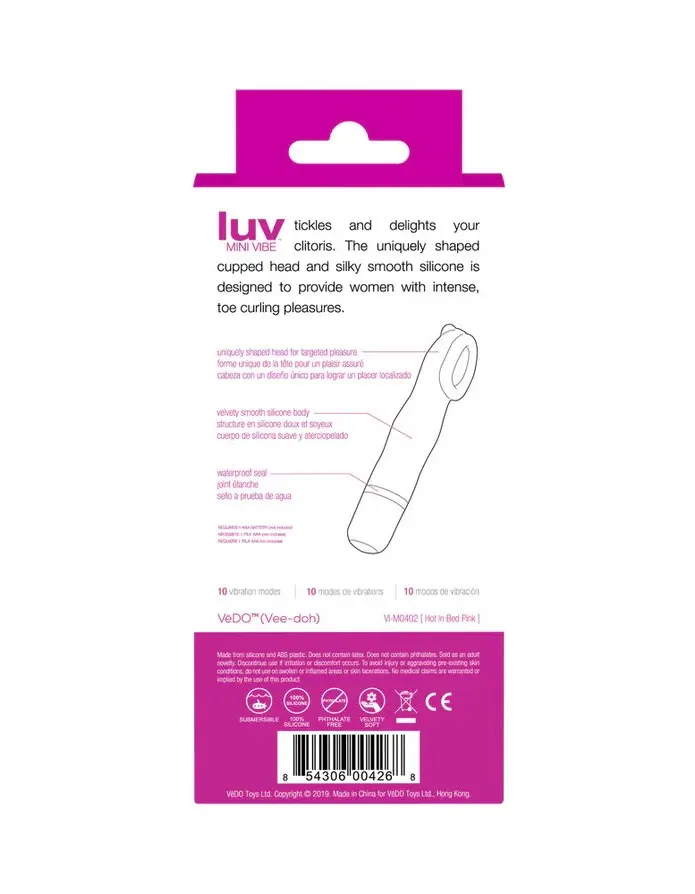 Luv Mini Vibe - Hot in Bed Pink
