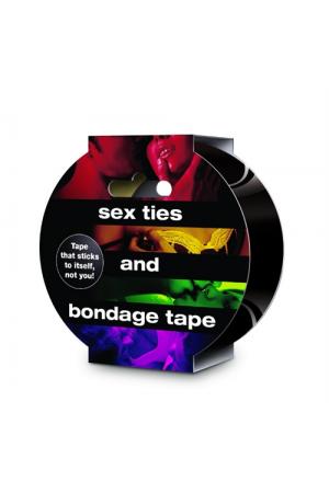 Sex Ties and Bondage Tape - Black