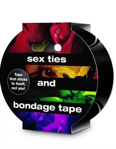 Sex Ties and Bondage Tape - Black