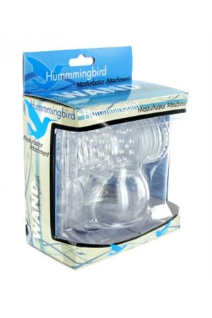 Hummmingbird Masturbator Attachment - Clear