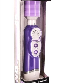 7 Function Battery Powered Wand - Purple