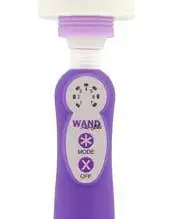 7 Function Battery Powered Wand - Purple