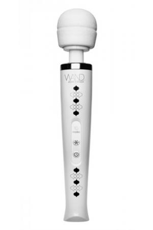 Utopia 10 Function Cordless Rechargeable Wand Massager - White