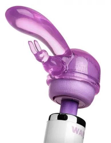 Original Rabbit Dual Stimulation Wand  Attachment - Purple We-Ab935