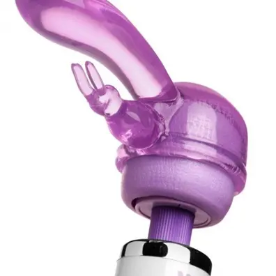 Original Rabbit Dual Stimulation Wand  Attachment - Purple We-Ab935