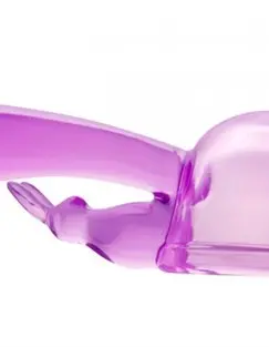 Original Rabbit Dual Stimulation Wand  Attachment - Purple We-Ab935
