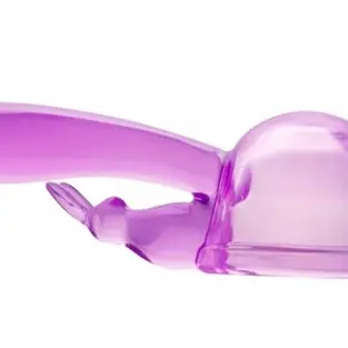 Original Rabbit Dual Stimulation Wand  Attachment - Purple We-Ab935