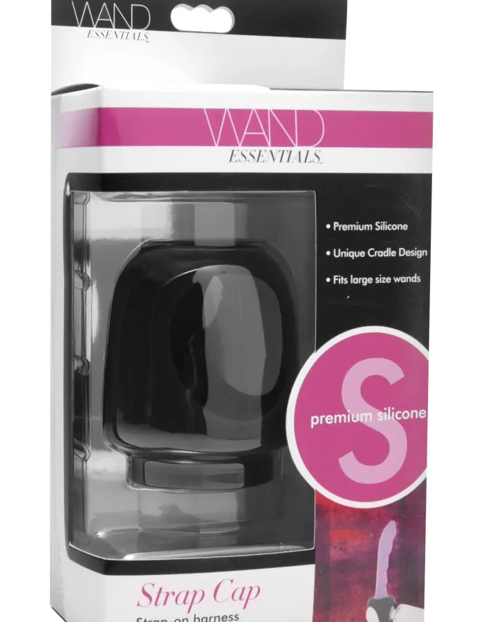 Strap Cap Wand Harness for Dildos
