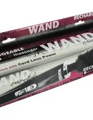 8 Speed 8 Mode Wand Rechargeable - Black