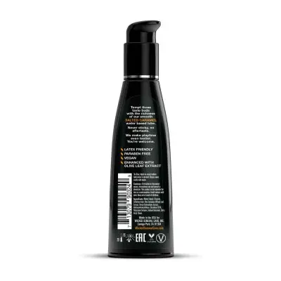 Aqua Salted Caramel Flavored Water Based Intimate Lubricant - 4 Fl. Oz.