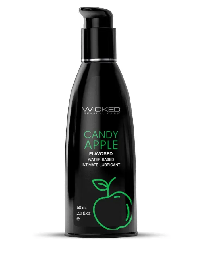 Aqua Candy Apple Flavored Water Based Intimate Lubricant - 2 Fl. Oz.