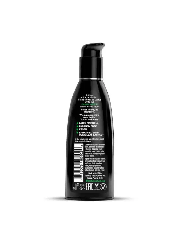 Aqua Candy Apple Flavored Water Based Intimate Lubricant - 2 Fl. Oz.