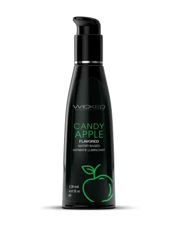 Aqua Candy Apple Flavored Water Based Intimate Lubricant - 4 Fl. Oz.