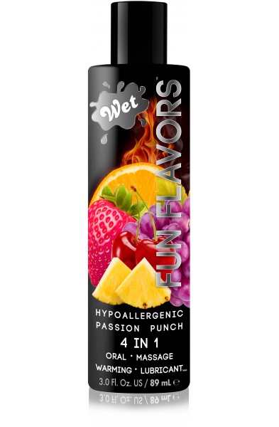 Wet Fun Flavors Passion Punch - 3 Fl. Oz.