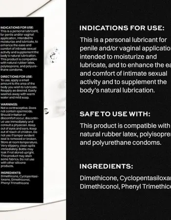 Wet Platinum Luxury Silicone Lubricant 128oz