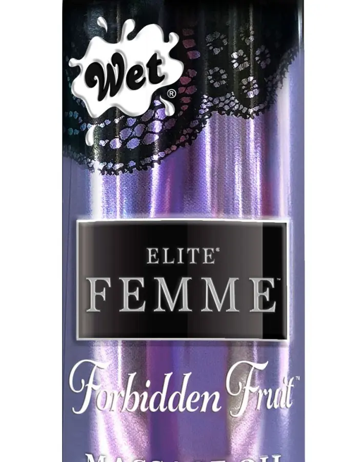 Inttimo by Wet Massage Oil - Forbidden Fruit - 4 Fl. Oz./ 120ml