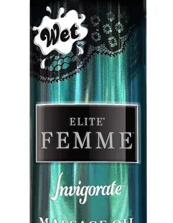 Inttimo by Wet Massage Oil - Invigorate- 4 Fl. Oz. / 120ml