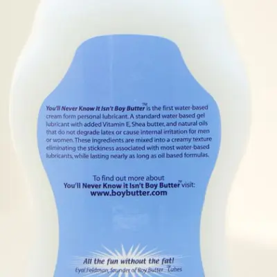 You'll Never Know It Isn't Boy Butter 9 Oz Squeeze Bottle